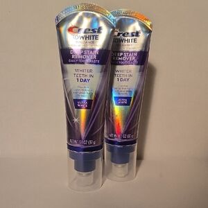 Crest 3D White Brilliance Toothpaste - Silver and Purple